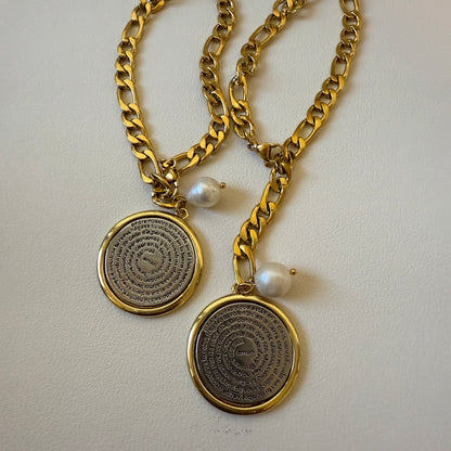 Padre Nuestro & Pearl Nael Bracelet