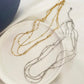 Bead Snake Triple Chain
