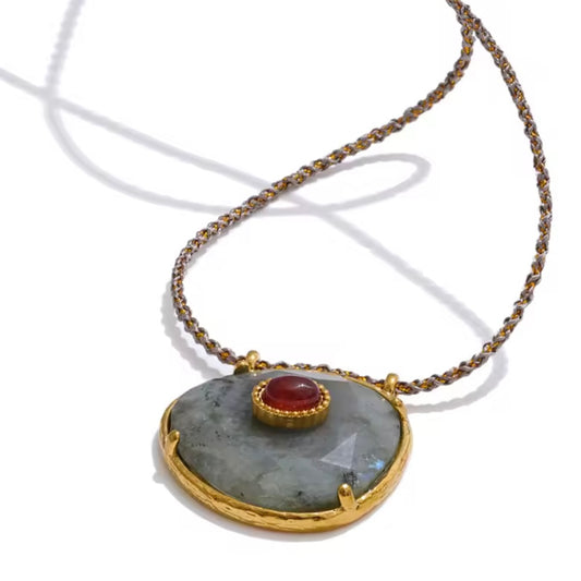 SpectraGlow Oval Pendant