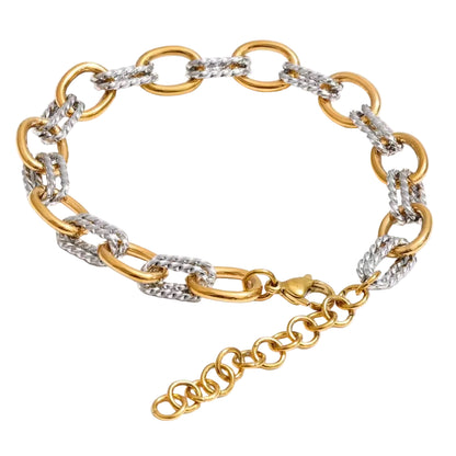 Interlock Cable Bracelet