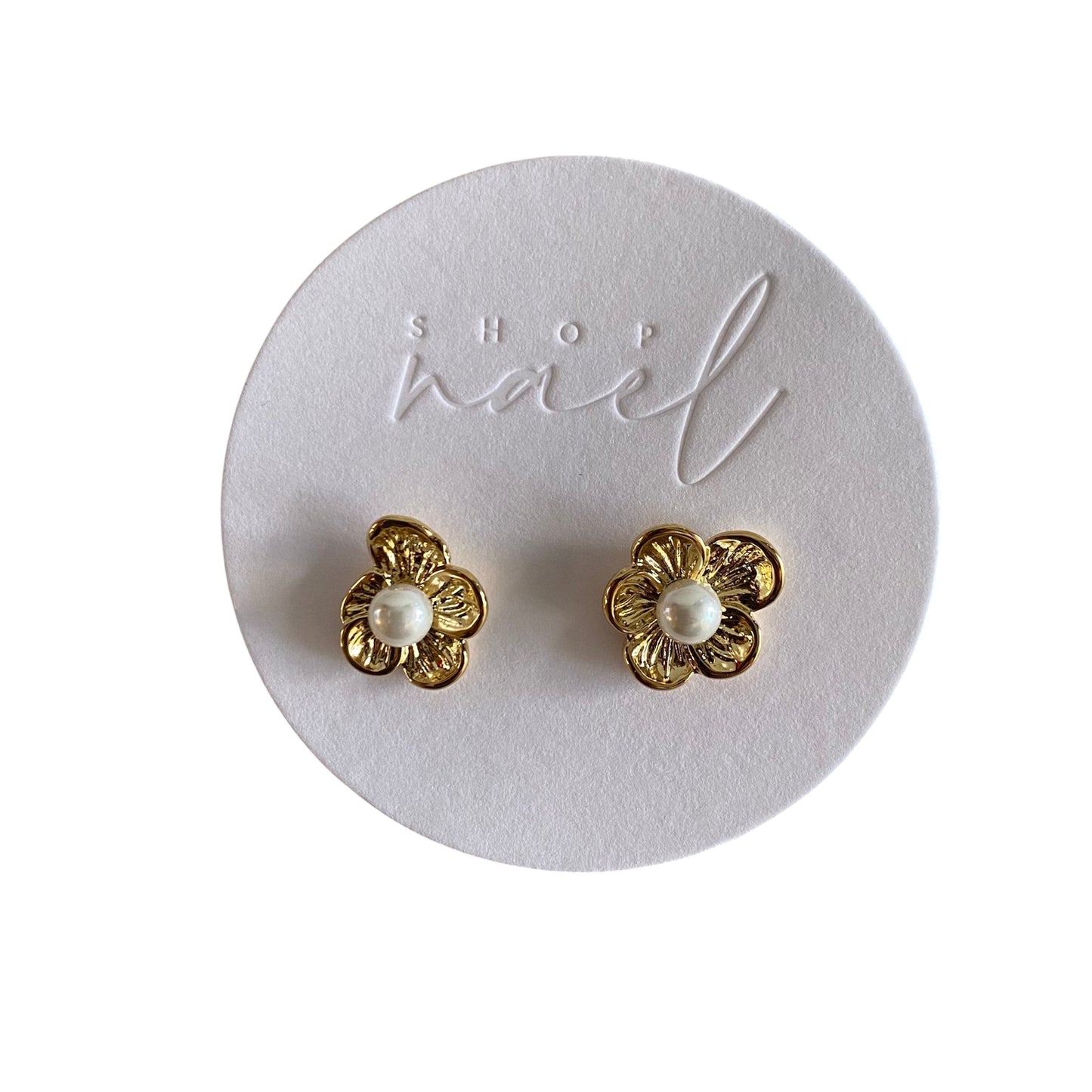 Flor de Perla studs