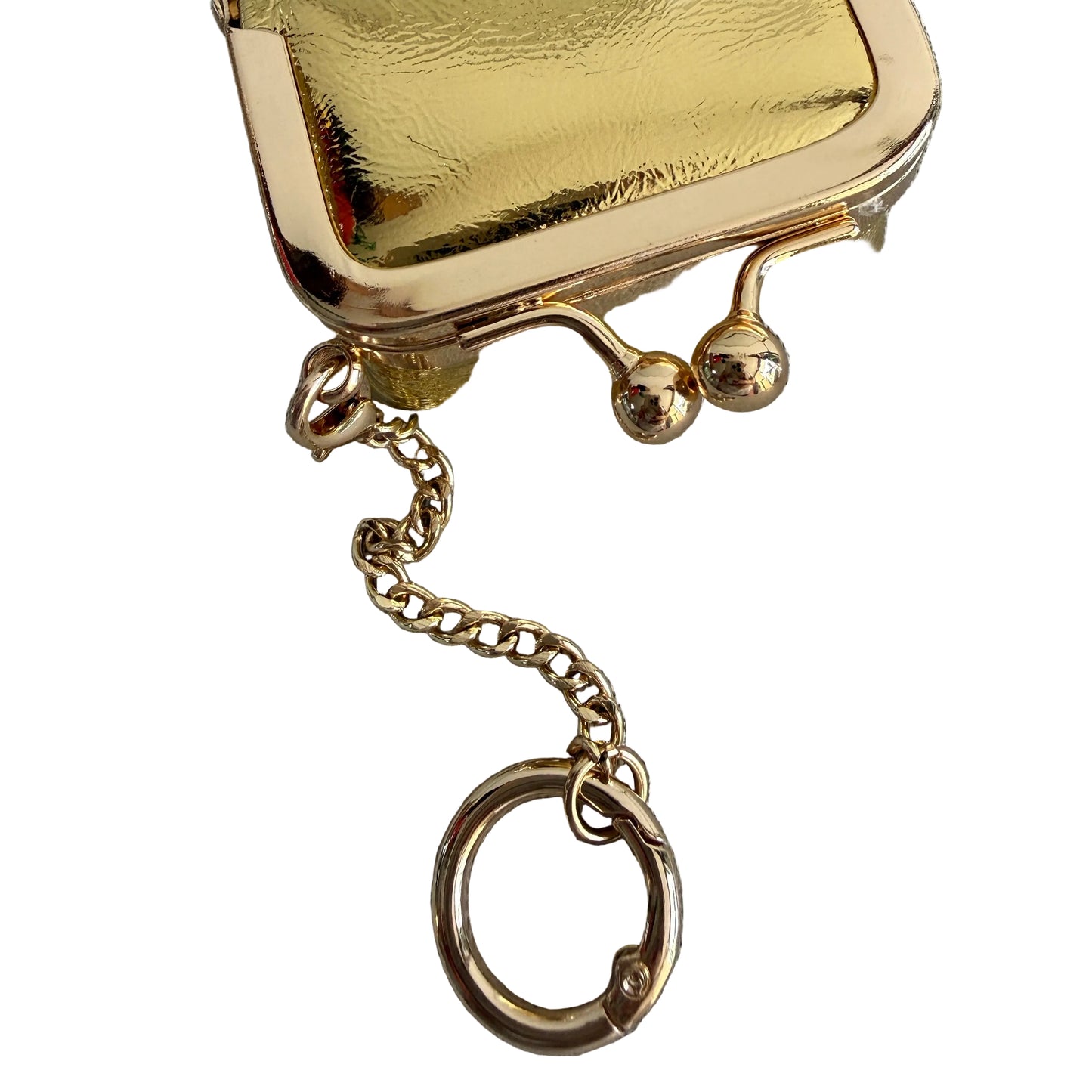 Gold Mini Travel Jewelry Bag