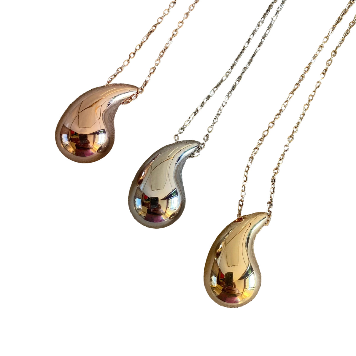 Bold drop necklace