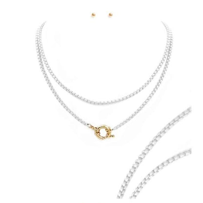 Two-strands Rope Necklaces