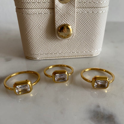 White Vintage Ring