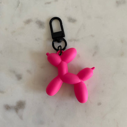 Balloon Dog Bag Charm