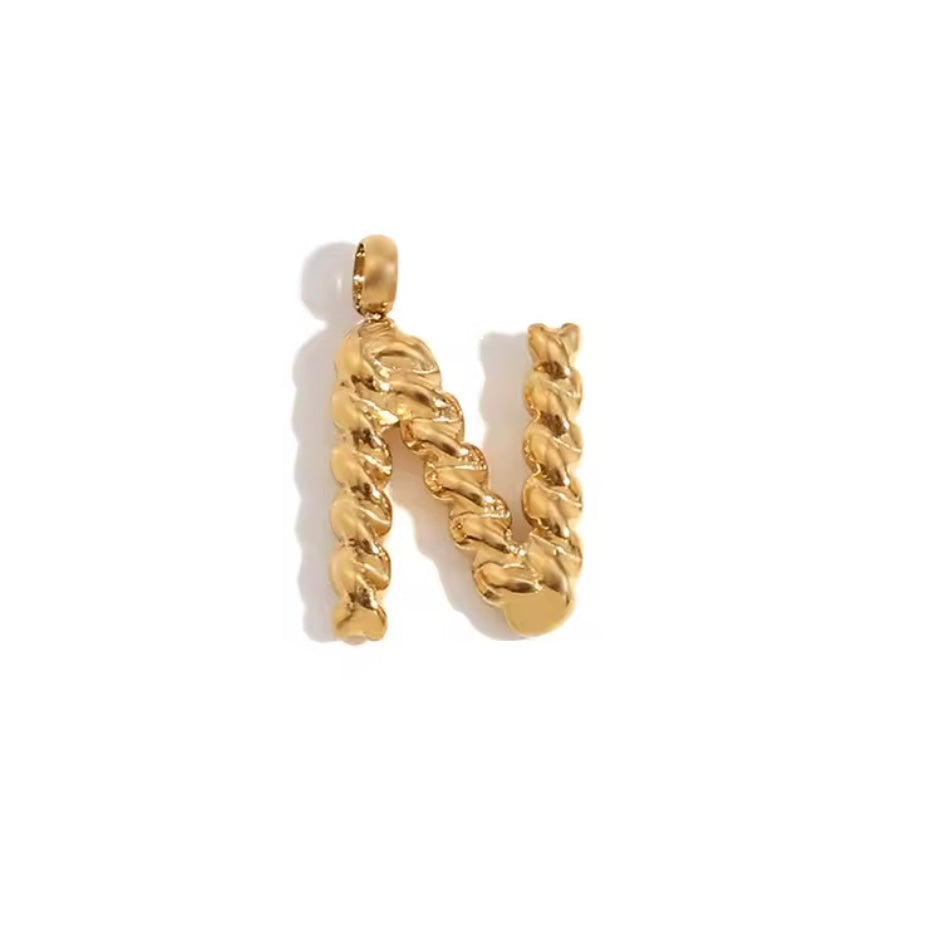 Luxe Letter Charm