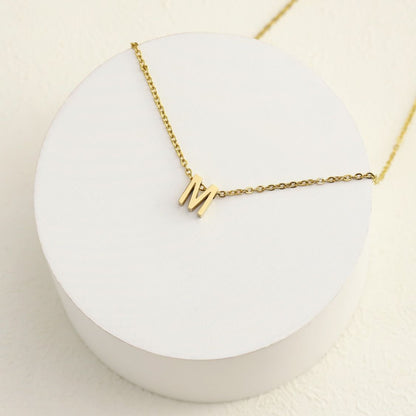 3D Letter pendant