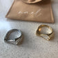 Shell Heart Ring