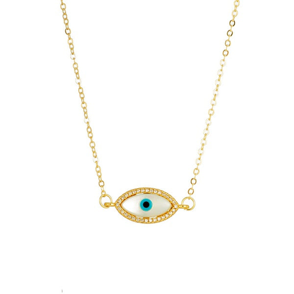 mother pearl evil eye