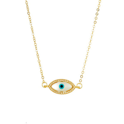 mother pearl evil eye