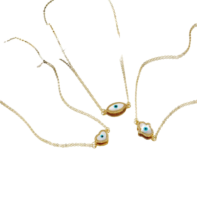 mother pearl evil eye