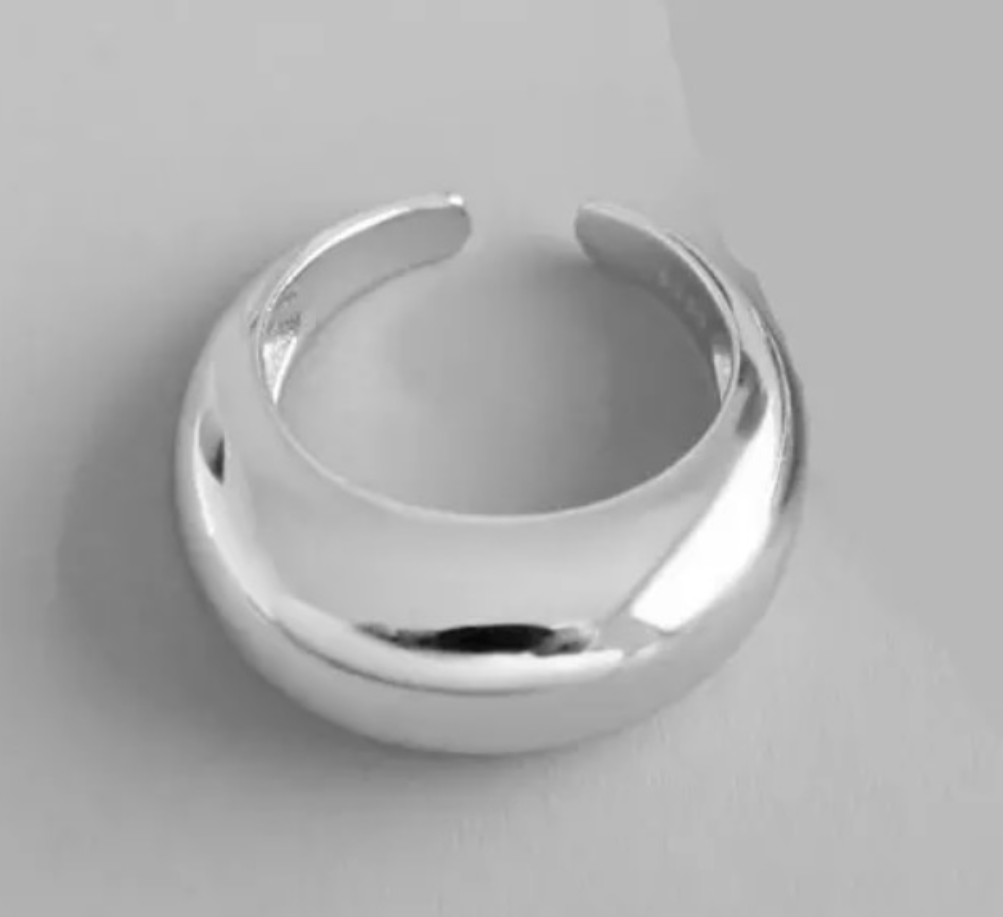 Glossy Wide and Slim Rings