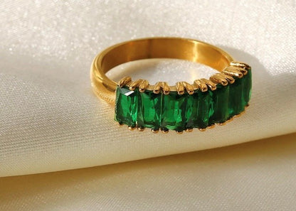 luxury green cubic zircon