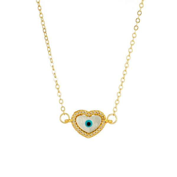mother pearl evil eye