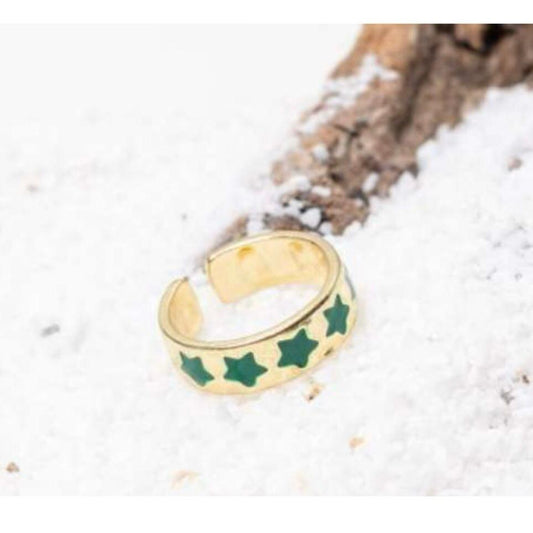 Twinkle Star Band Ring