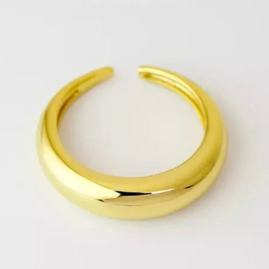 Glossy Wide and Slim Rings