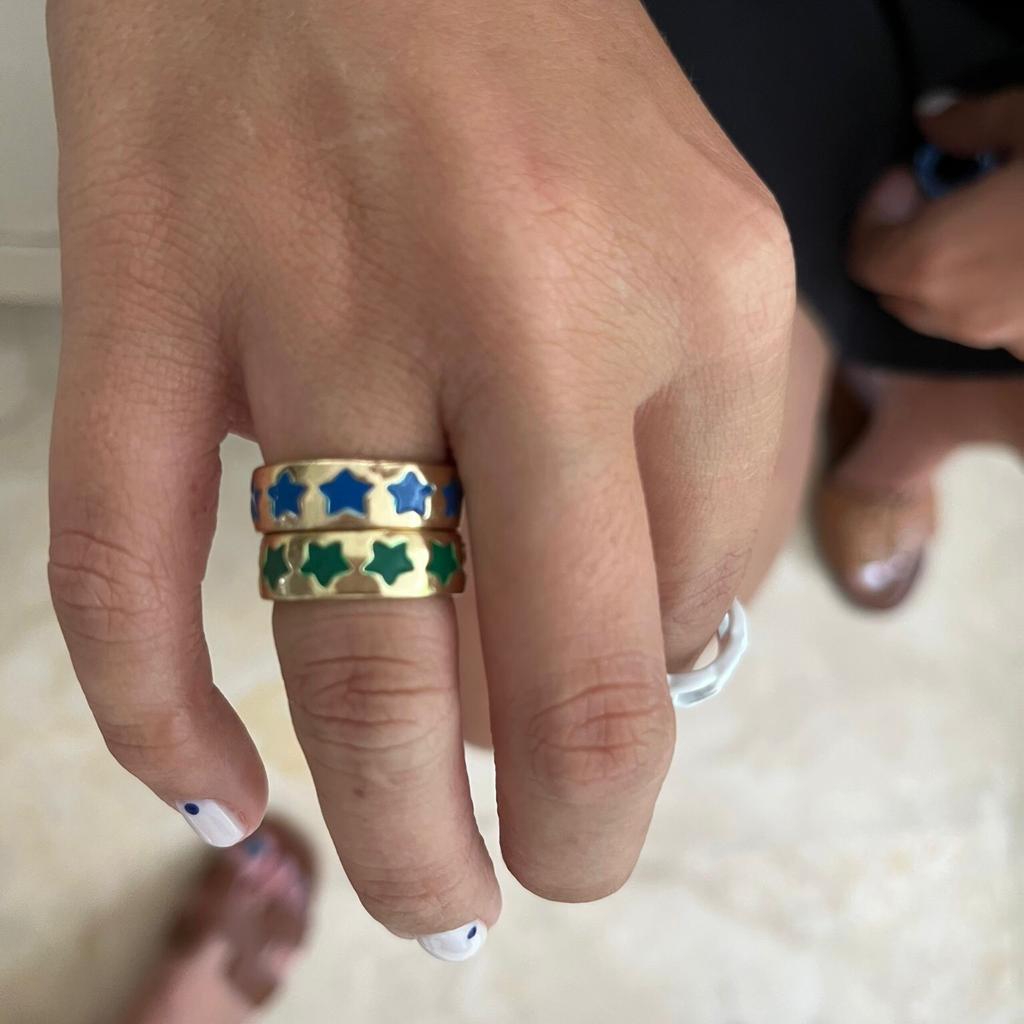 Twinkle Star Band Ring