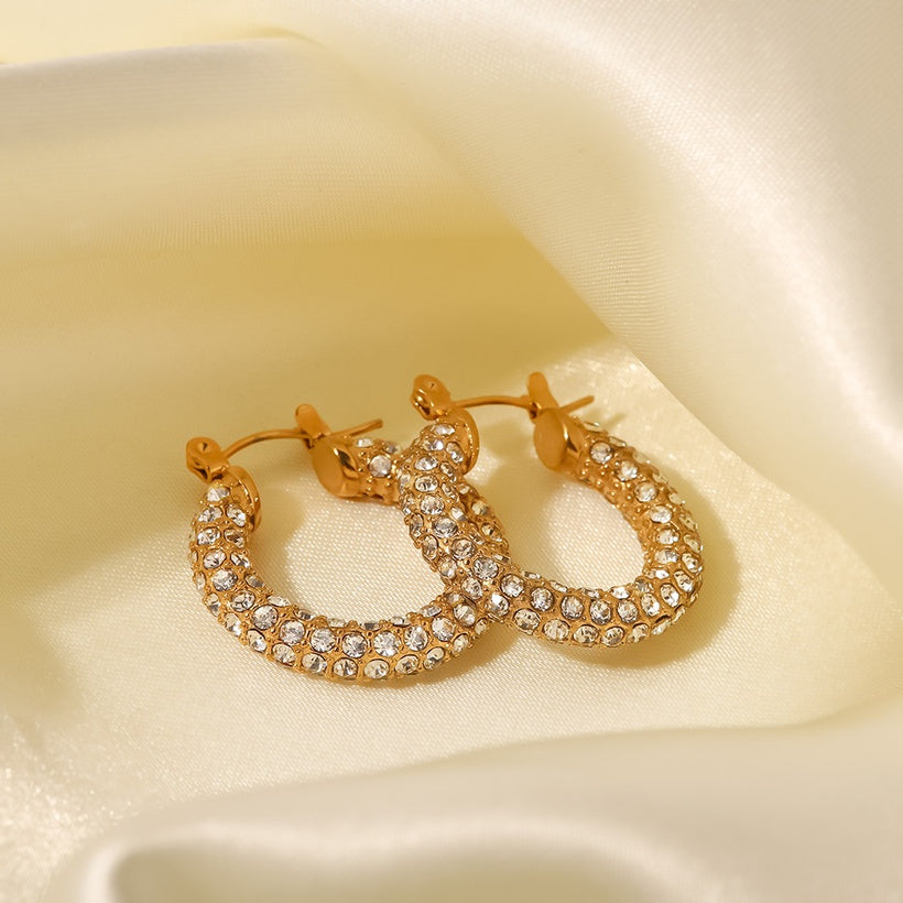 geo zircon hoops