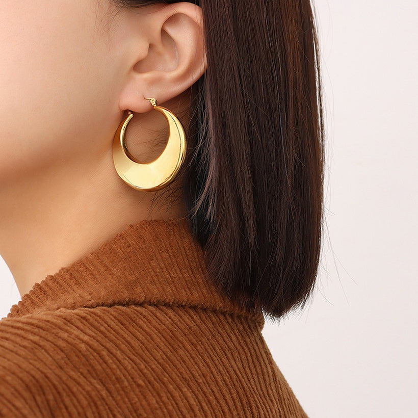 geo earrings