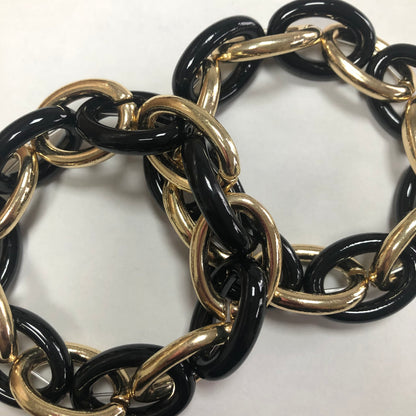 Chunky Black Weekender Bracelet